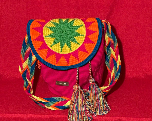 Mochila con Tambor Fresa